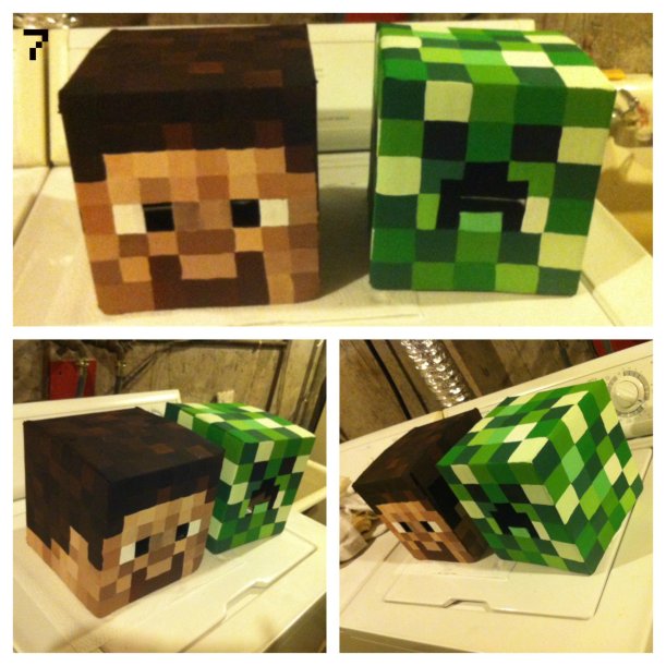 minecraft heads wip 07